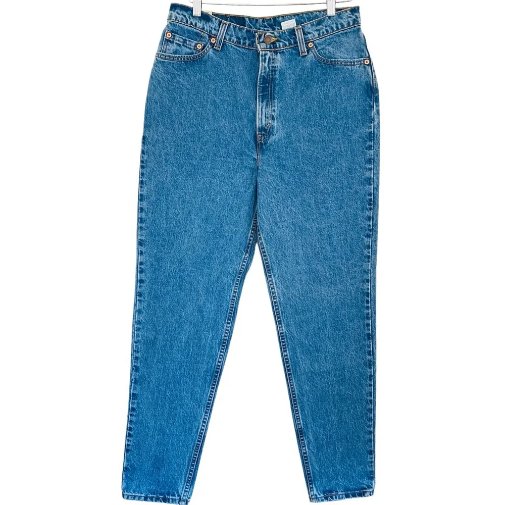 Levi’s RARE Vintage‎ NWT 512 Medium Light Wash Straight Leg Jeans Size 32X31 - Picture 3 of 10